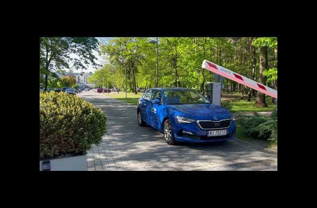 Parkowanie godzinowe - wjazd i wyjazd na bilet | Car Flow System