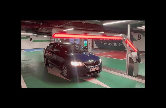 Parkowanie godzinowe - wjazd i wyjazd na kamerę LPR z płatnością na wyjeździe | Car Flow System